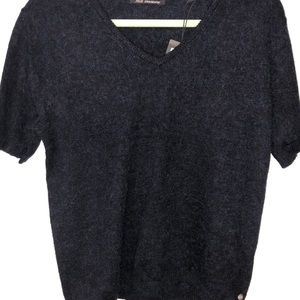 Scotch & Soda V-Neck Short Sleeve Sweater